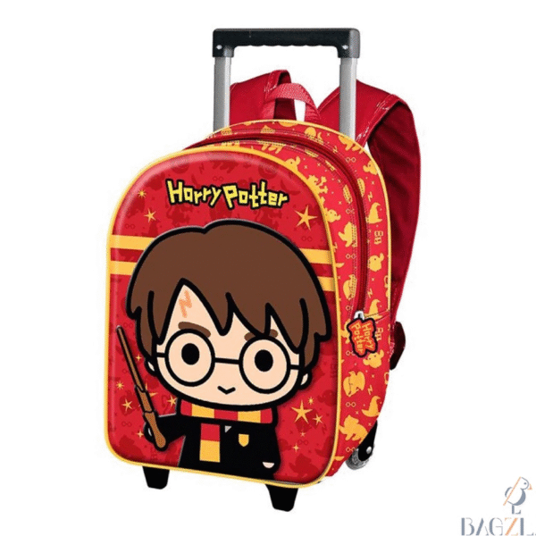 Cartable a roulettes creche Harry potter 3D 34cm