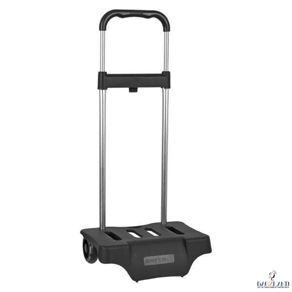 Chariot à roulettes Amovible Adaptable Safta NOIR