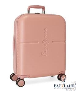 Valise Cabine S Pepe Jeans Highlight Voile Rose