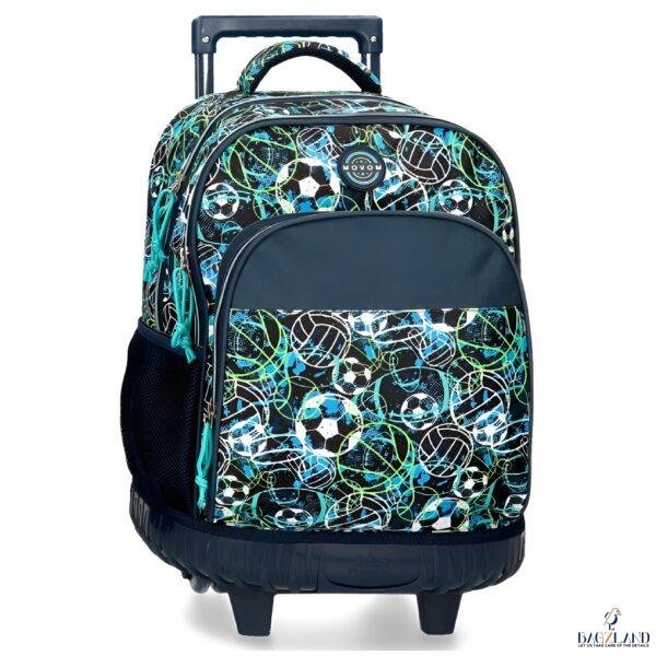 Cartable a roulettes Movom Ballons 43 cm