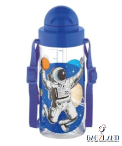 Gourde d'eau Space Basketball Straw