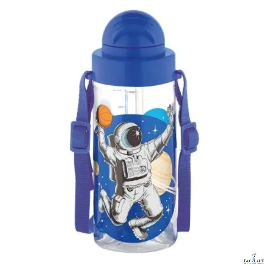 Gourde d'eau Space Basketball Straw