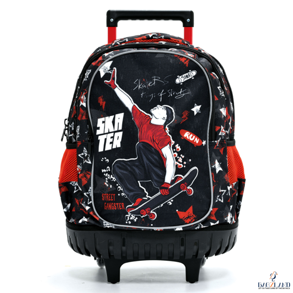 Cartable a roulettes MUST Skater 45 cm