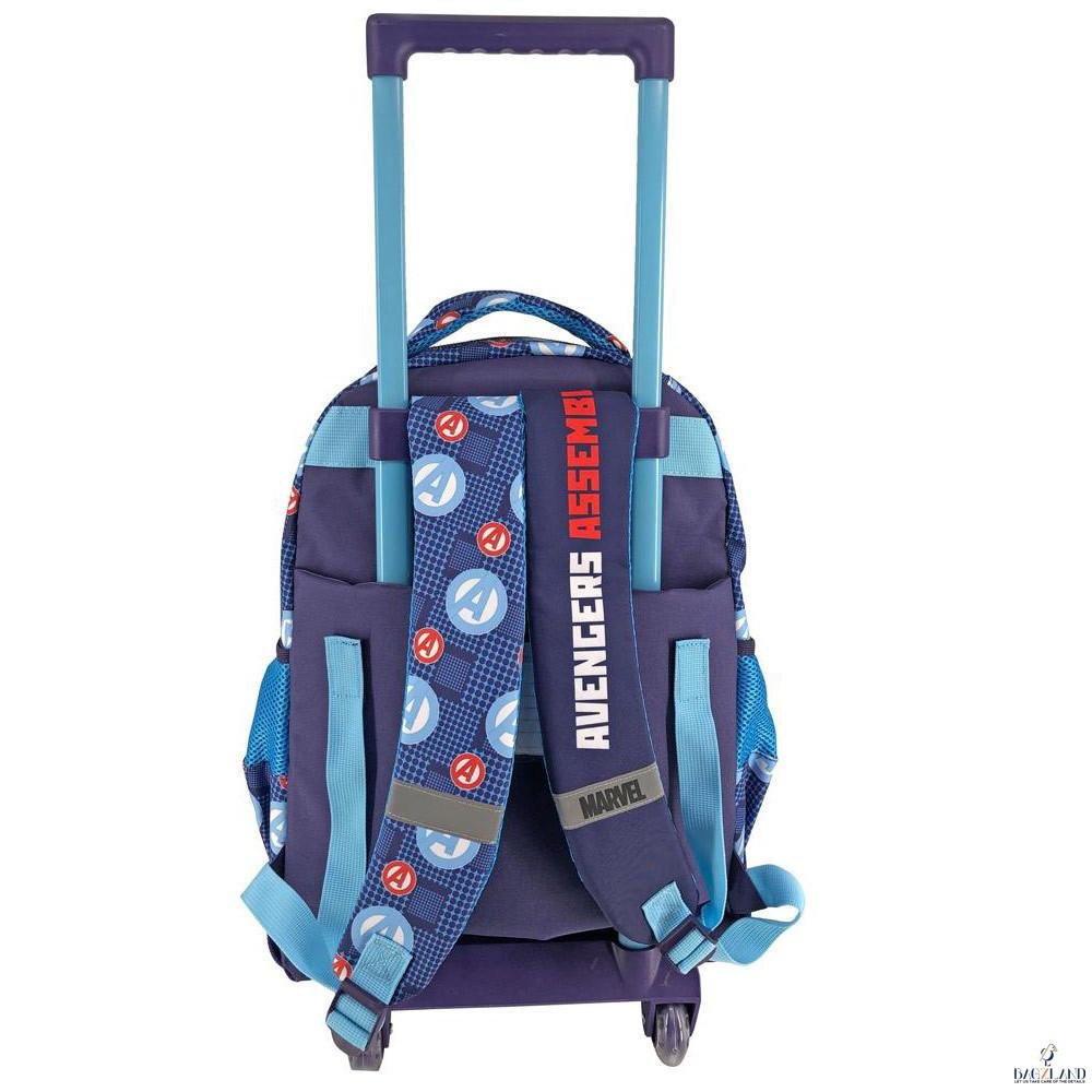 Cartable a roulettes MUST Captain America 45 cm – Image 2