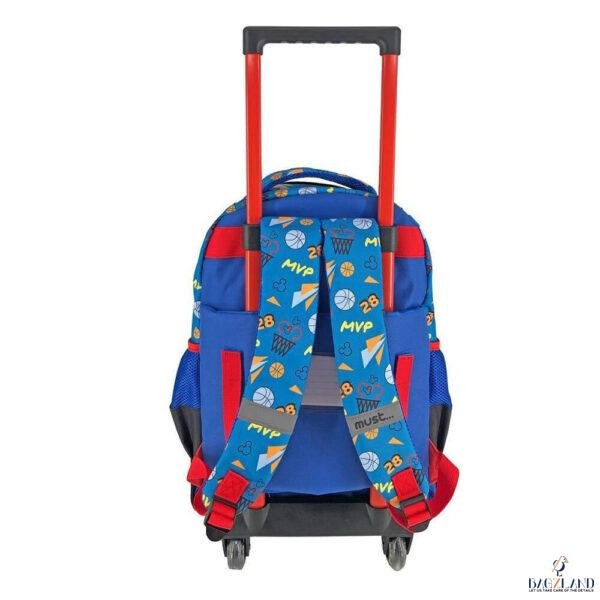 Cartable a roulettes MUST Mickey Never Give Up 45 cm – Image 2