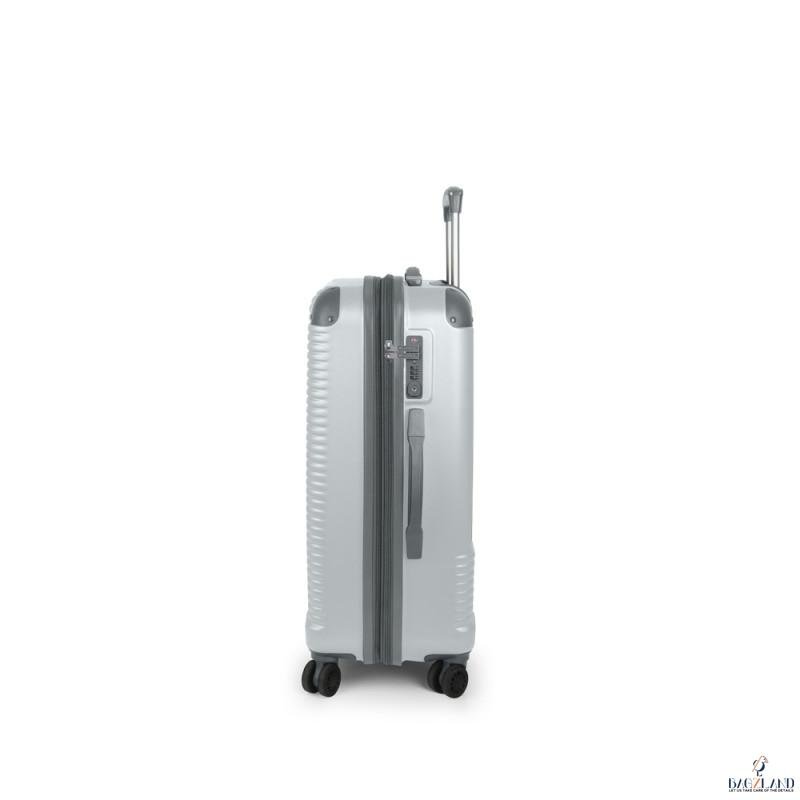 Valise Moyenne M Gabol BALANCE Gris Argent – Image 2