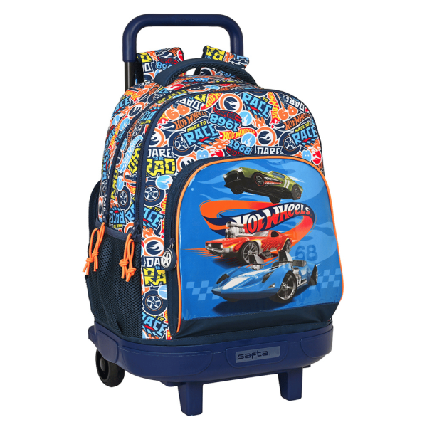 CARTABLE SCOLAIRE HOTWHEELS GARCON CASA RABAT BAGZLAND