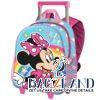 Cartable a roulettes Creche 3D MINNIE Rainbow 34cm