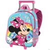 Cartable a roulettes Creche 3D MINNIE Rainbow 34cm