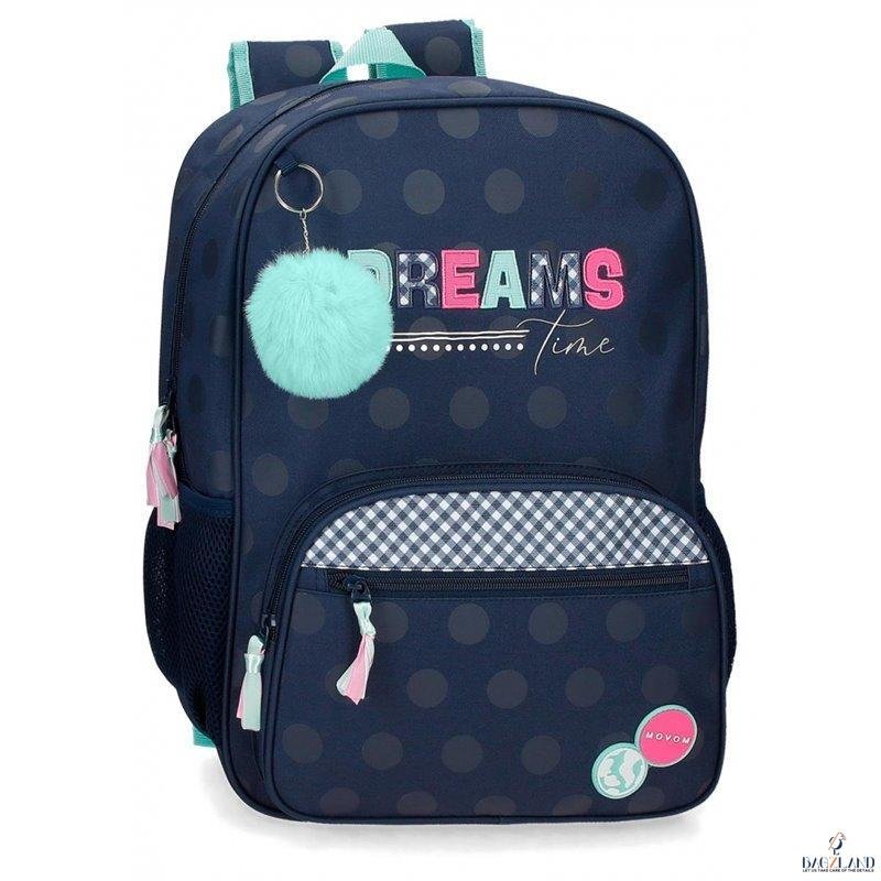 Sac a dos ROLL ROAD Dreams Time 42cm un seul compartiment(Adaptable au chariot amovible)