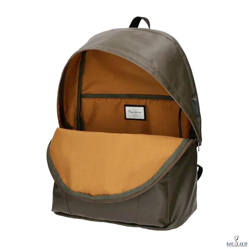 Sac a dos Pepe Jeans Paxton Khaki 44cm – Image 5