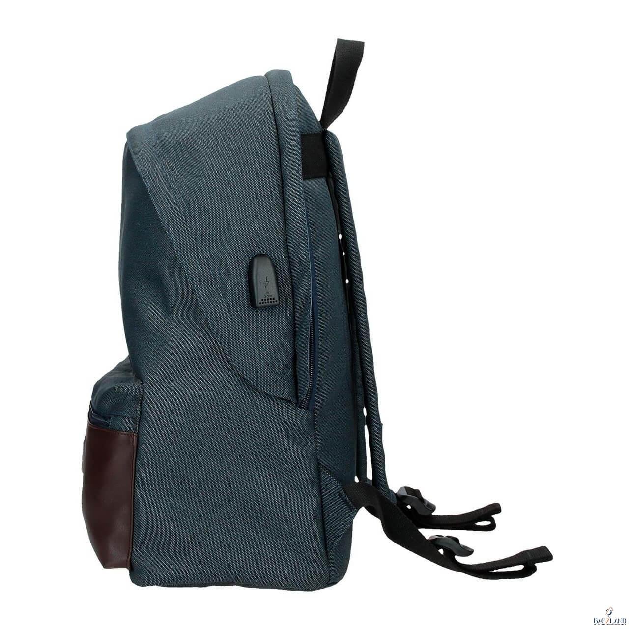 Sac a dos Pepe Jeans Scratch Bleu 44cm – Image 2