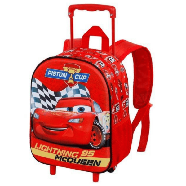 CARTABLE SCOLAIRE ROULETTE FILLE CASA RABAT ECOLE PRIMAIRE CARS MQUEEN