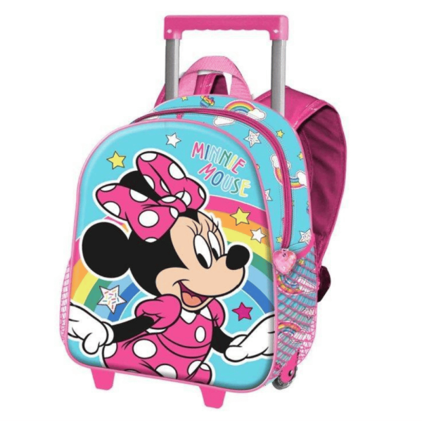 CARTABLE SCOLAIRE ROULETTE FILLE CASA RABAT ECOLE CRECHE MINNIE