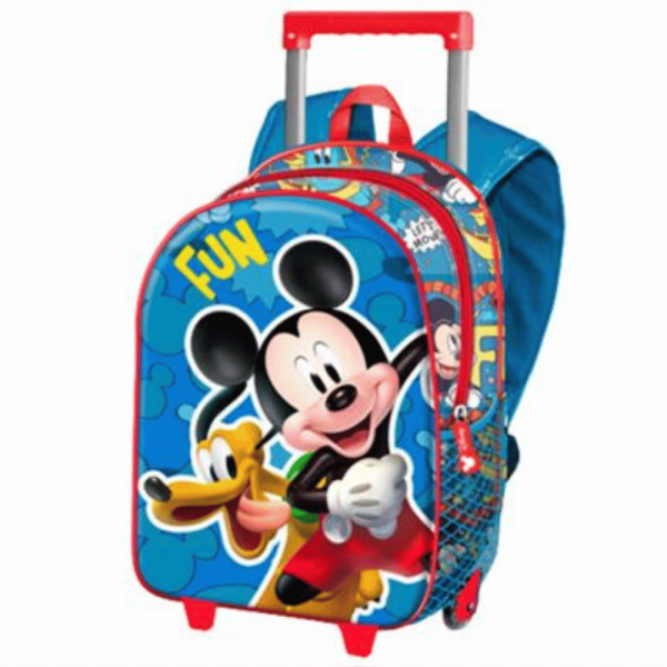 CARTABLE SCOLAIRE ROULETTE GARCON CASA RABAT ECOLE MICKEY