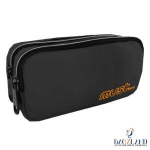 Trousse Must Noir double compartiment