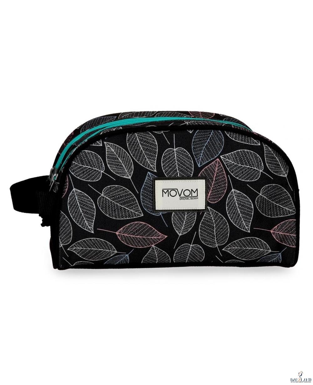 Sac trousse Movom Leaf Verde deux compartiments