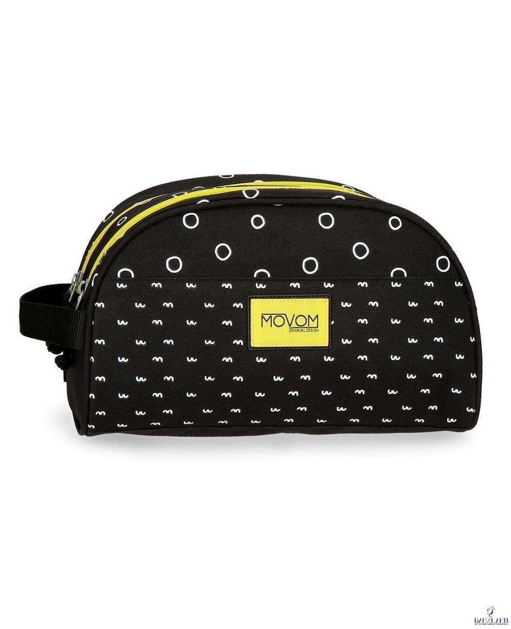 Sac trousse Movom Bubbles Jaune deux compartiments