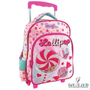 Cartable à roulettes creche MUST Lollipop 31 cm