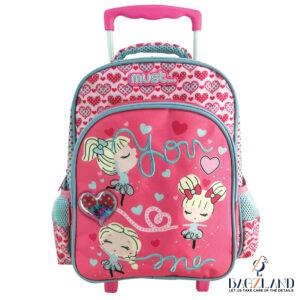 Cartable à roulettes creche MUST Ballet Girl 31 cm