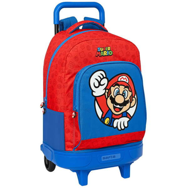 CARTABLE SCOLAIRE ROULETTE GARCON CASA RABAT ECOLE PRIMAIRE MARIO BAGZLAND