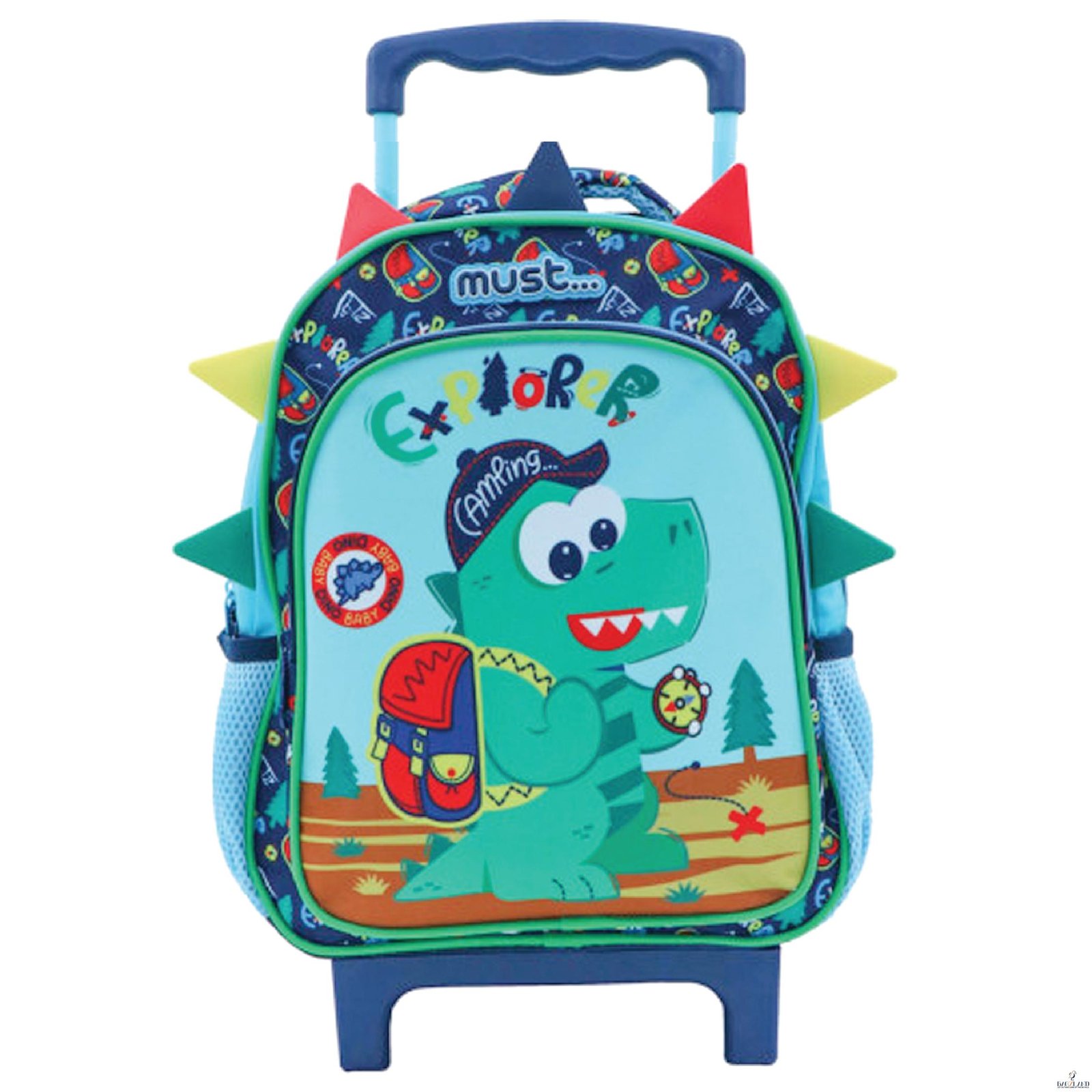 Cartable à roulettes creche MUST Explore 31 cm