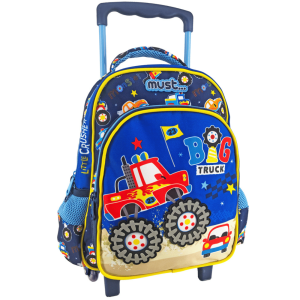 CARTABLE SCOLAIRE ROULETTE GARCON CASA RABAT ECOLE CRECHE