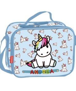 Sac repas isotherme Unicorn letters