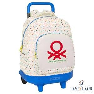 Cartable a roulettes Benetton Topitos 45 cm