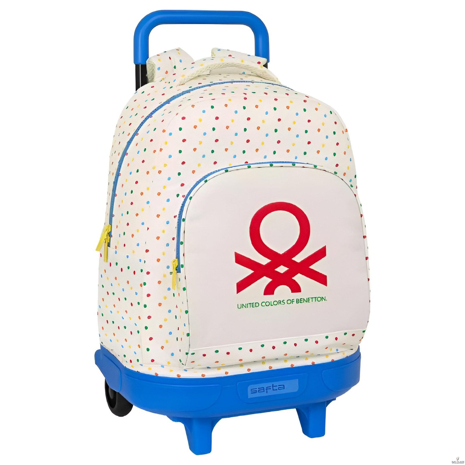 Cartable a roulettes Benetton Topitos 45 cm