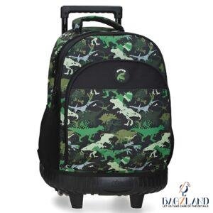 Cartable a roulettes Movom Dinosaurs 43 cm