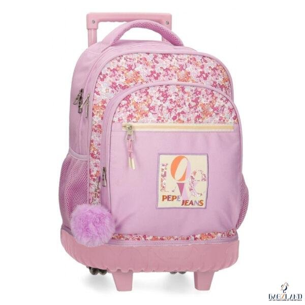 Cartable a roulettes Pepe Jeans SANDRA 43 cm