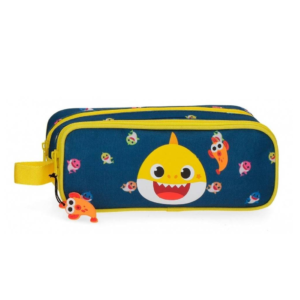 Trousse BABY SHARK Friend double compartiment