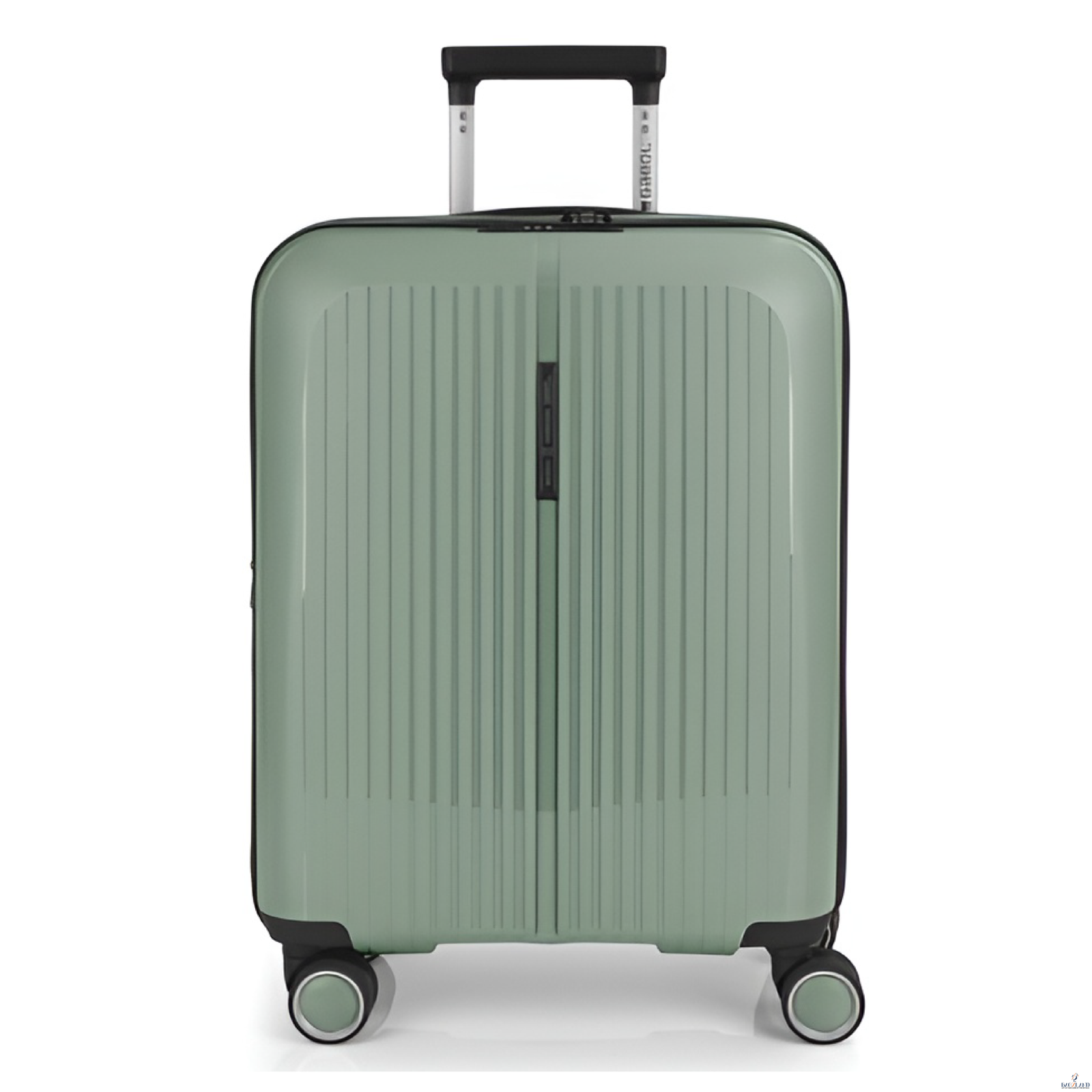 Valise Cabine S Extensible Gabol Brooklyn Vert Mint