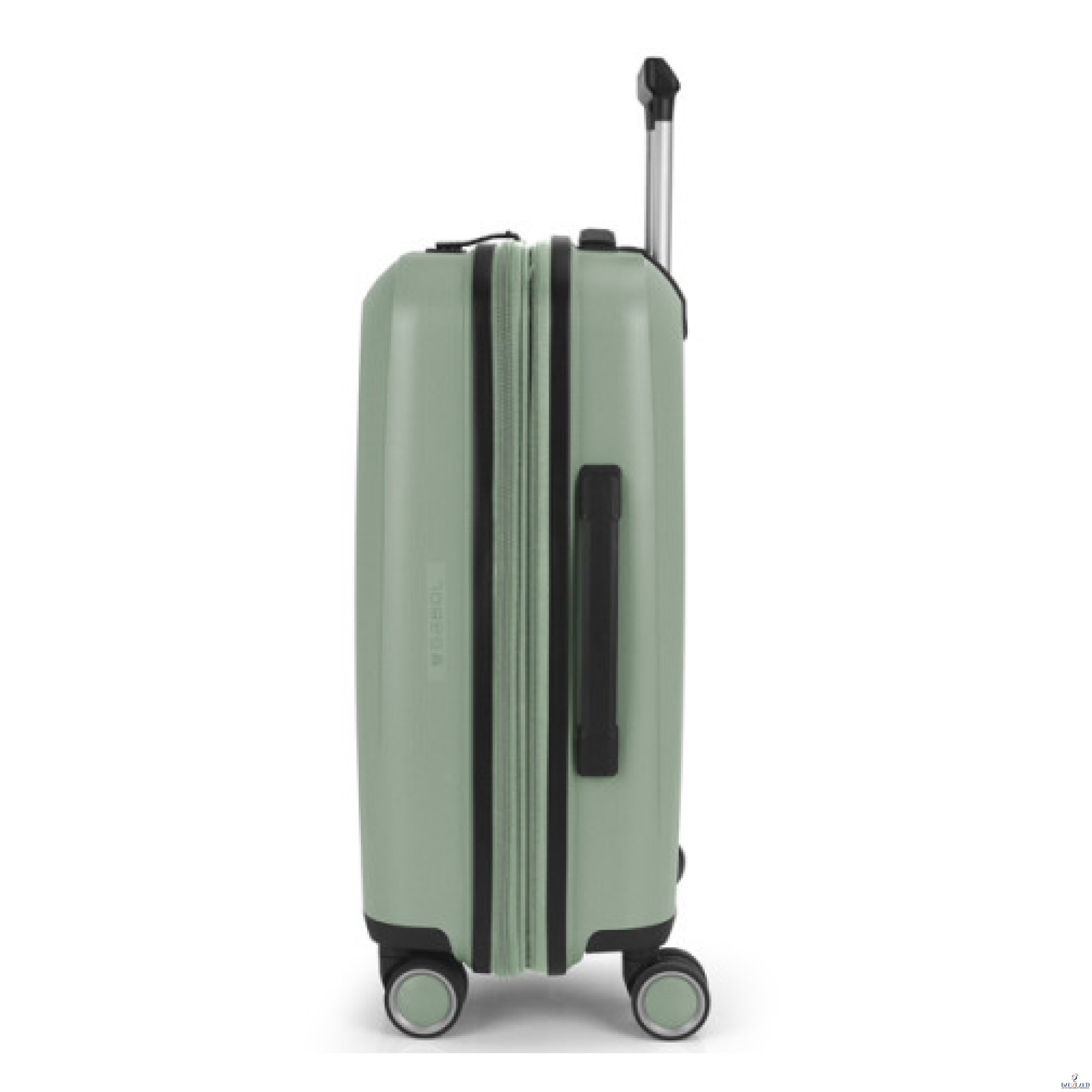 Valise Cabine S Extensible Gabol Brooklyn Vert Mint – Image 2