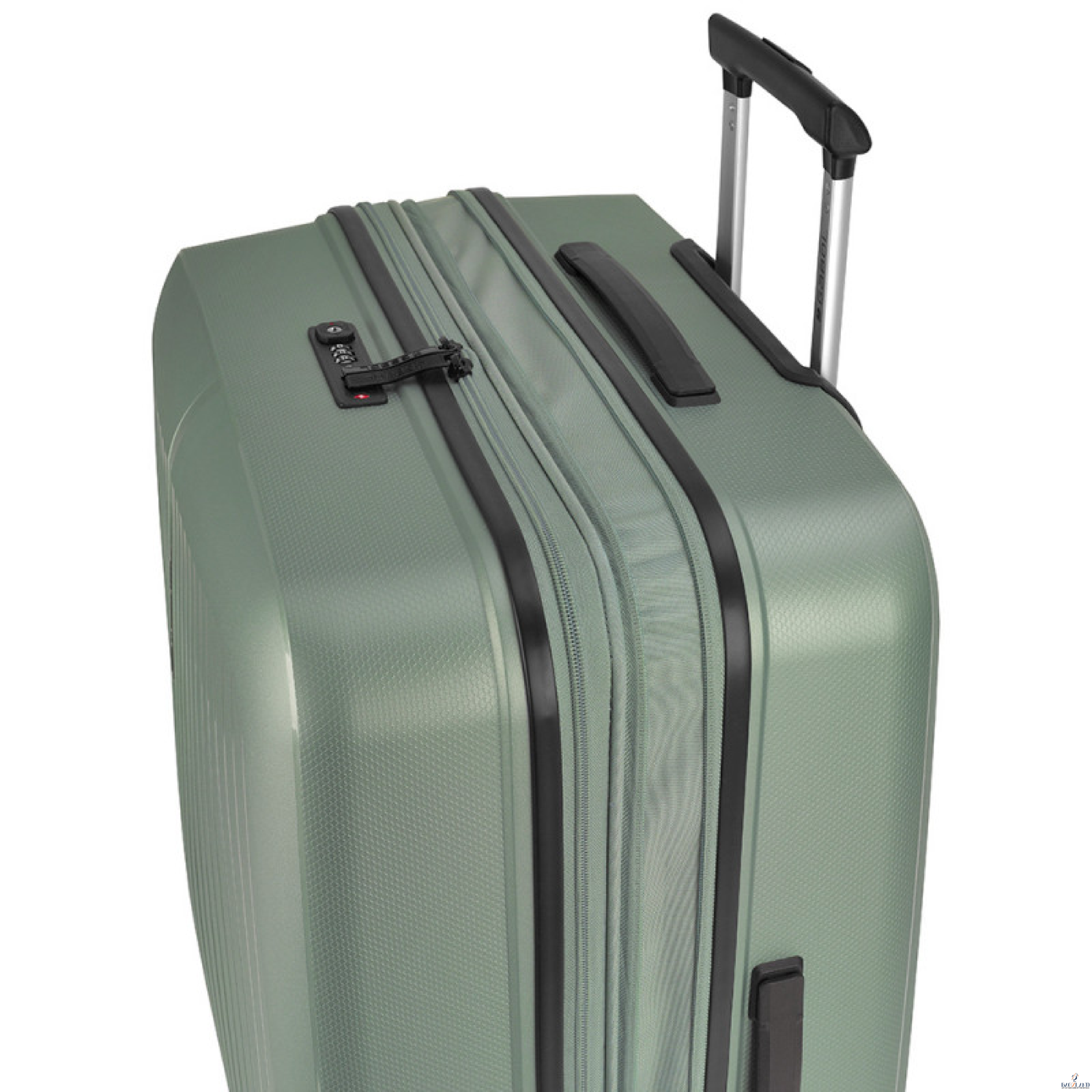 Valise Cabine S Extensible Gabol Brooklyn Vert Mint – Image 4