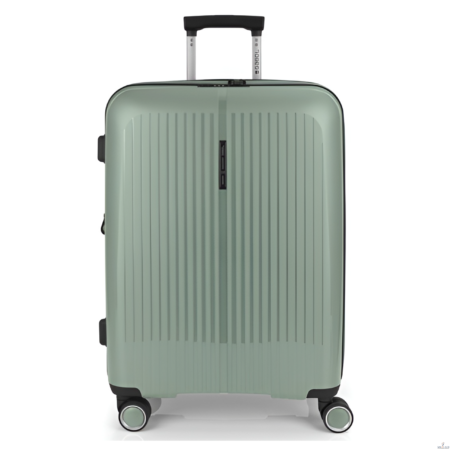 Valise Moyenne M Extensible Gabol Brooklyn Vert Mint