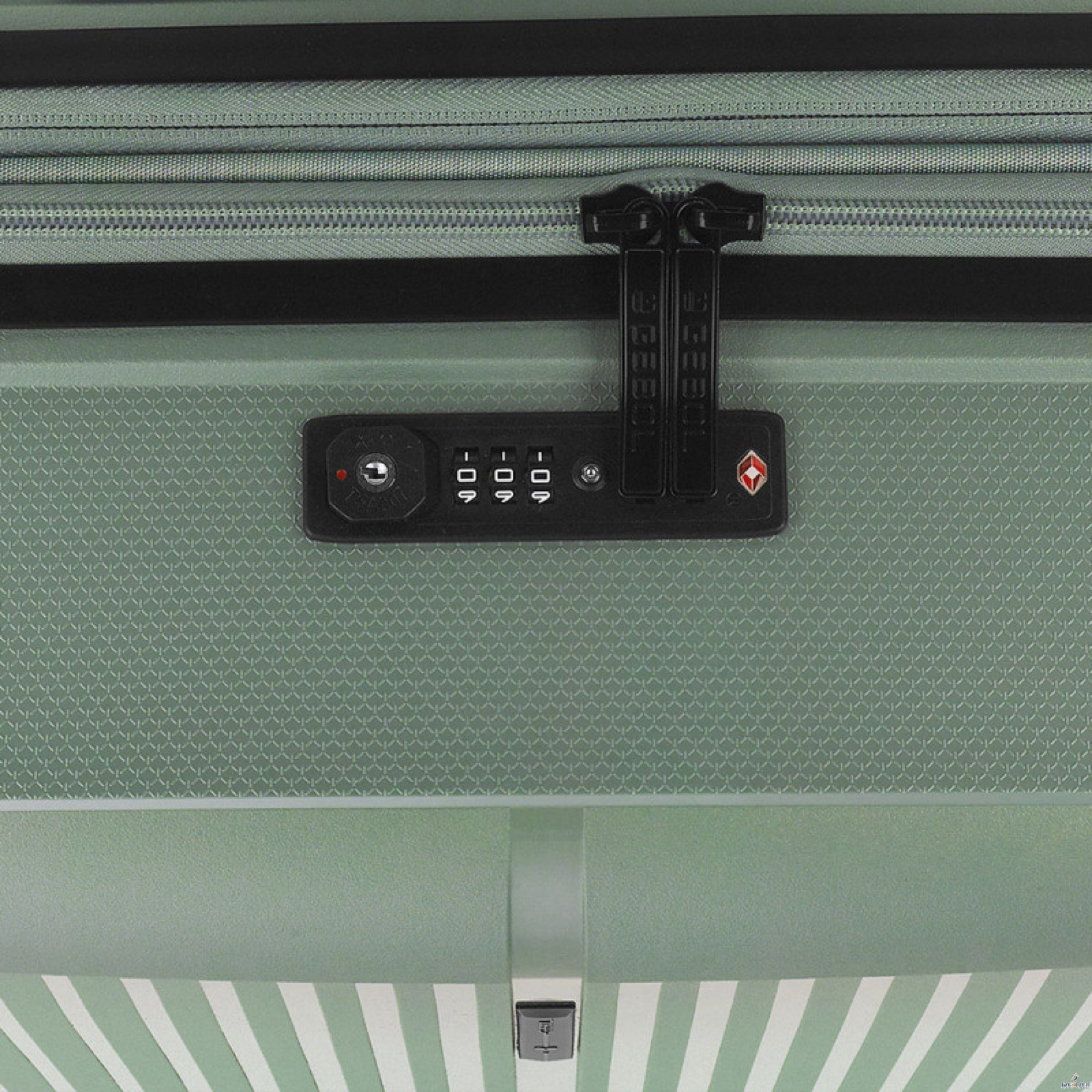 Valise Moyenne M Extensible Gabol Brooklyn Vert Mint – Image 4