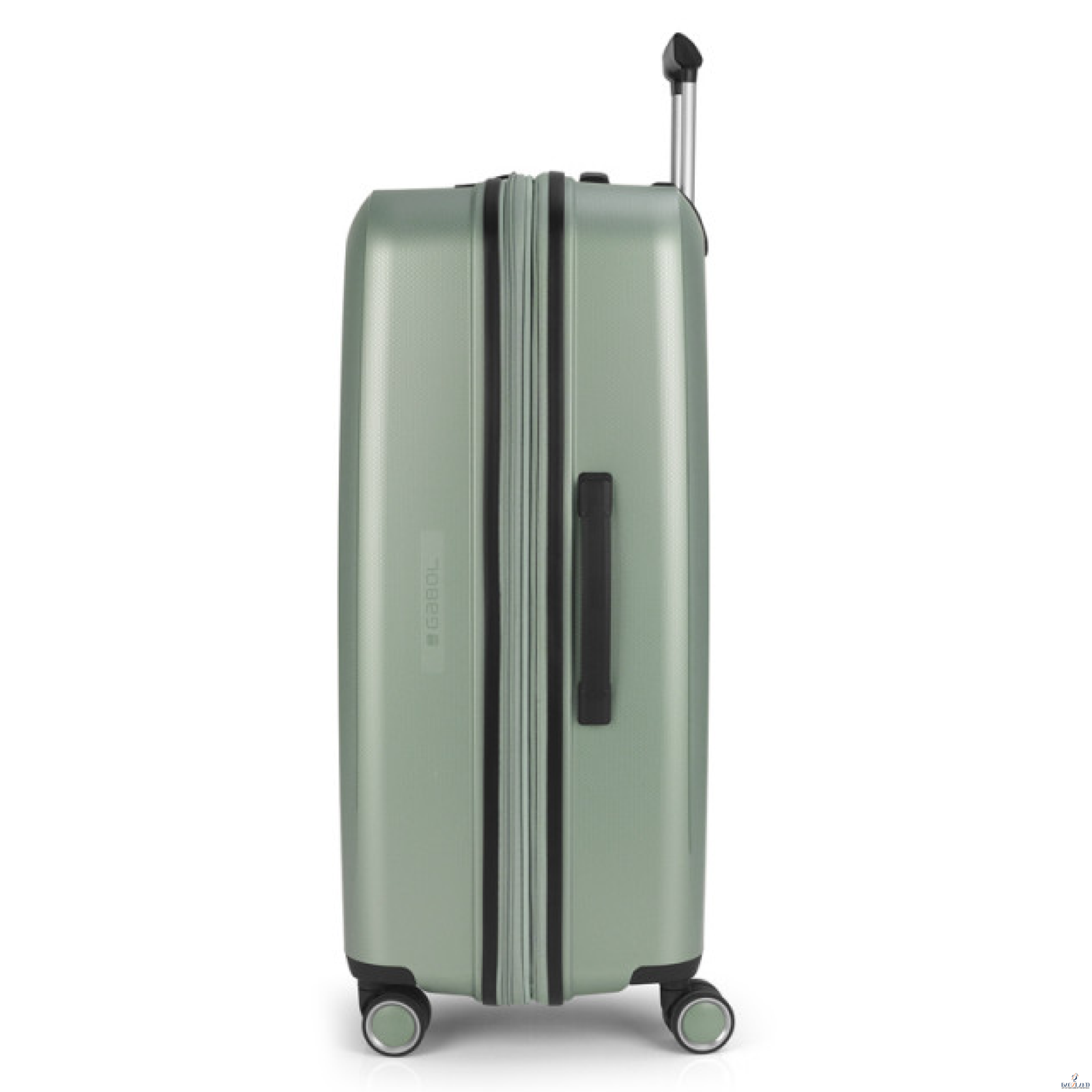 Valise Large L Extensible Gabol Brooklyn Vert Mint – Image 2
