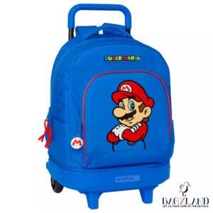 Cartable a roulettes Super Mario Serious 45 cm