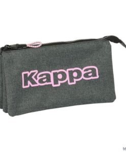 Trousse KAPPA Silver Pink Tripple compartiment