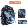 PACK Sac à dos + Sac a repas + Trousse MUST Goal 43 cm