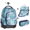 Pack Cartable à roulettes Algo 3 pièces Foot