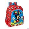 Sac à dos Mickey Mouse HAPPY SMILES 38 cm (Adaptable au chariot)