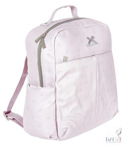 Sac à dos maternité BIMBI en cuir écologique avec change