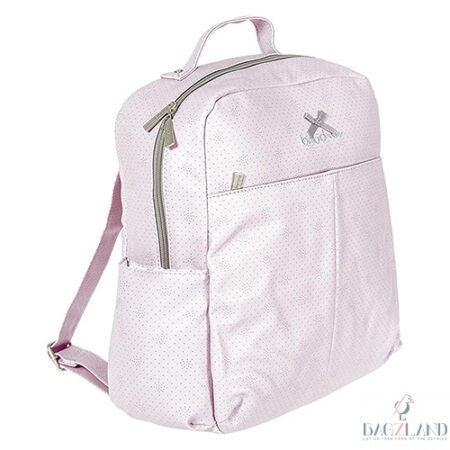 Sac à dos maternité BIMBI en cuir écologique avec change