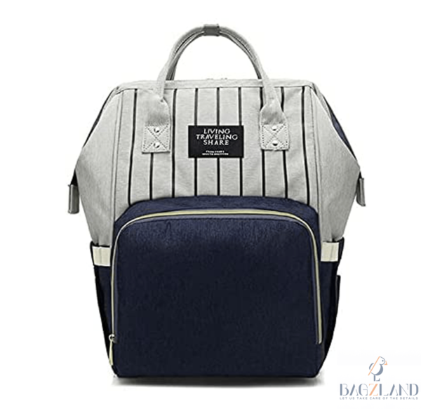 Sac à langer bébé Rayé Bleu