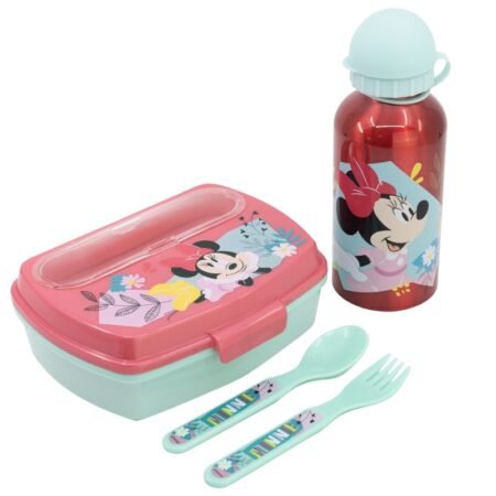 Set de gourde et lunchbox Minnie Mouse