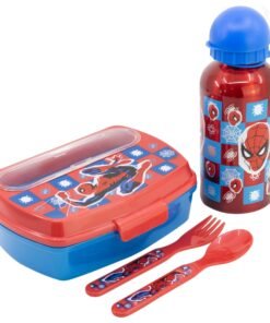 Set de gourde et lunchbox Spiderman