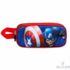 Trousse Captain America double compartiment